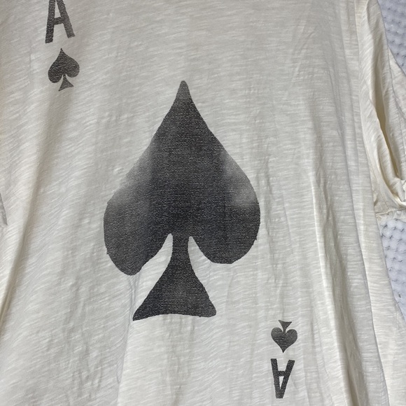 Cremieux premium denim t shirt ace of spades - Picture 2 of 5